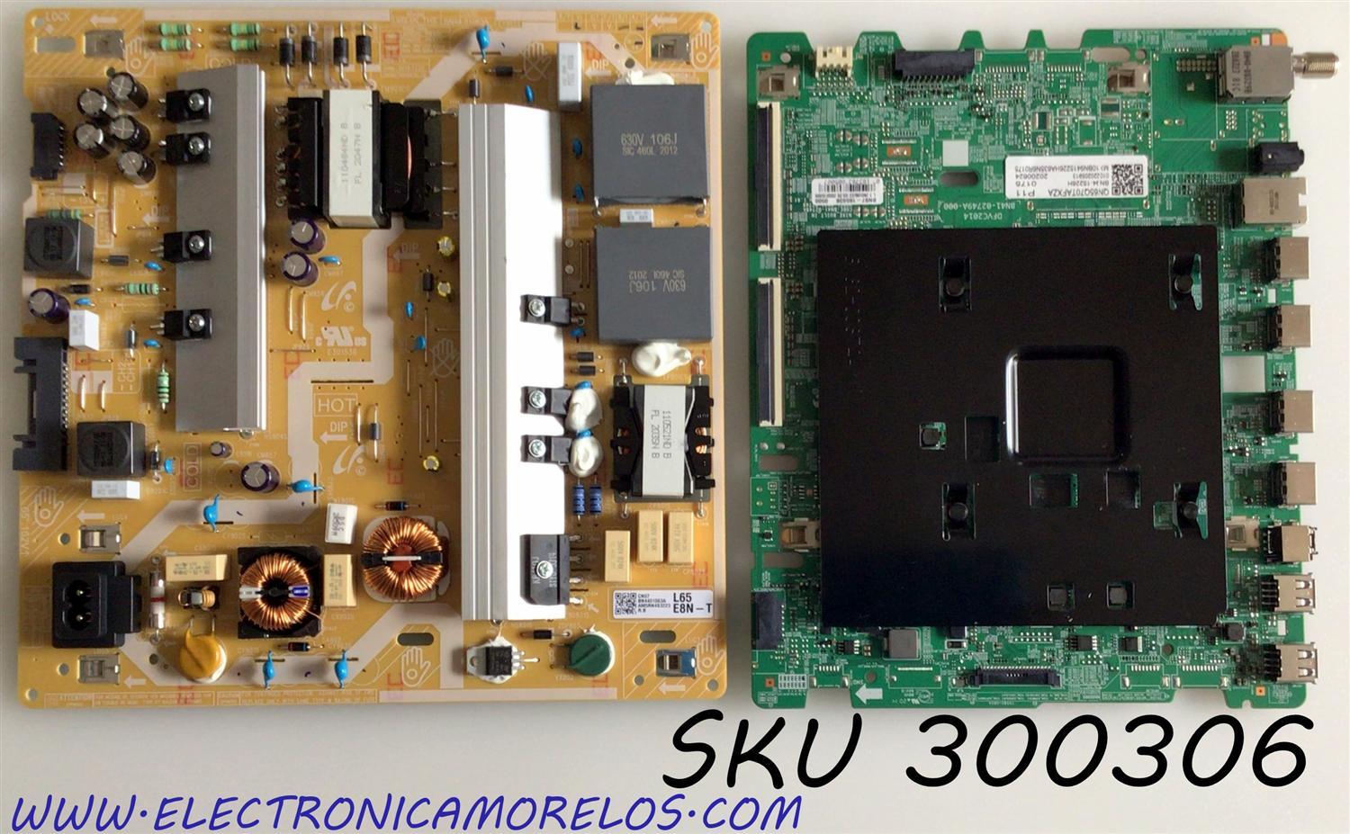 KIT DE TARJETAS PARA TV SAMSUNG / NUMERO DE PARTE MAIN BN94-15226H / BN41-02749A / BN97-16593B / FUENTE BN44-01063A / L65E8N_THS / BN4401063A / PANEL´S CY-RT065FGLV2H / CY-RT065FGLV4H / MODELOS QN65Q7D / QN65Q70 / QN65Q70TAFXZA FA01 / QN65Q7DTAFXZA FF02